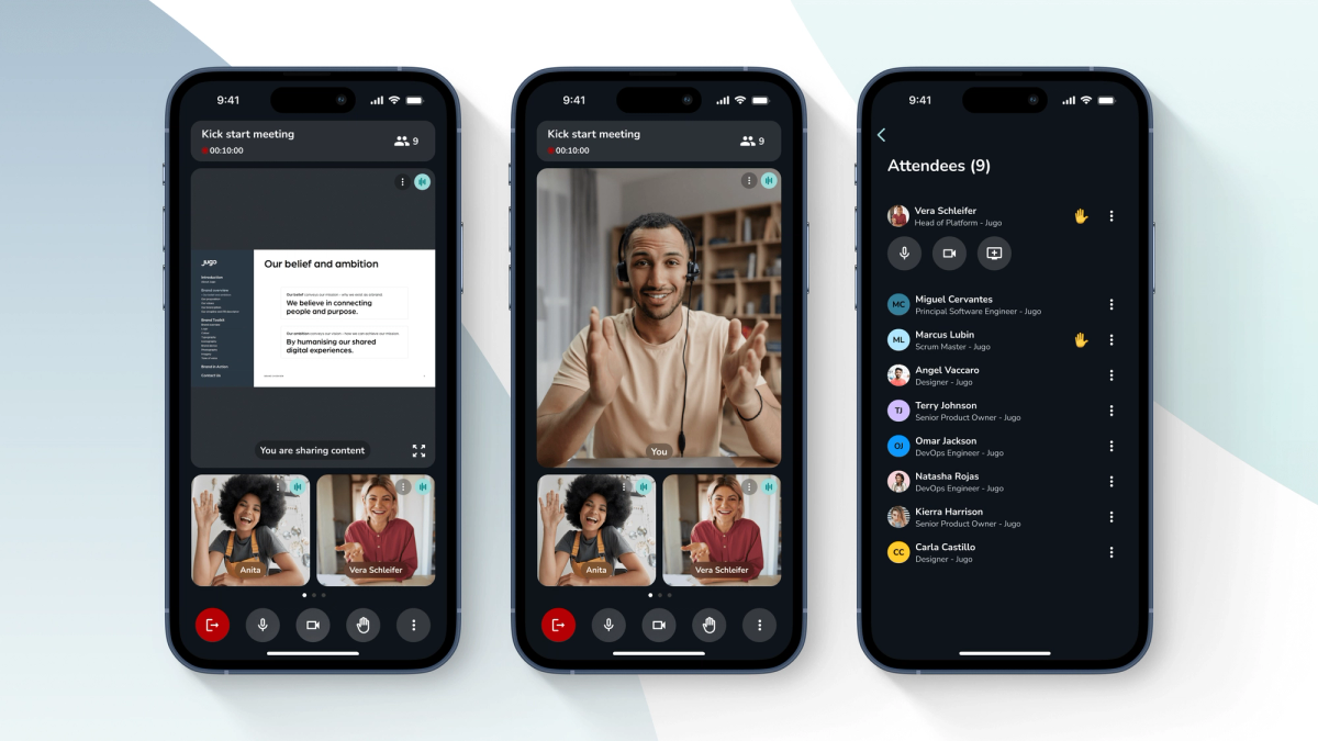 Jugo – Companion for Virtual Events project preview