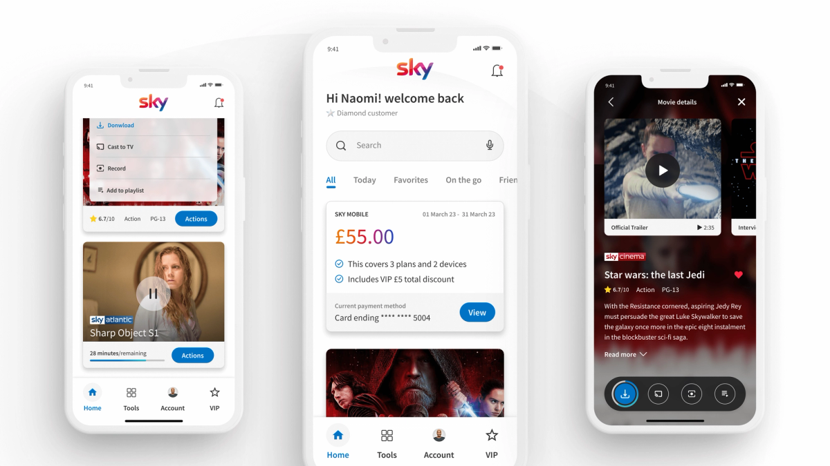 My Sky App – Companion Redesign project preview