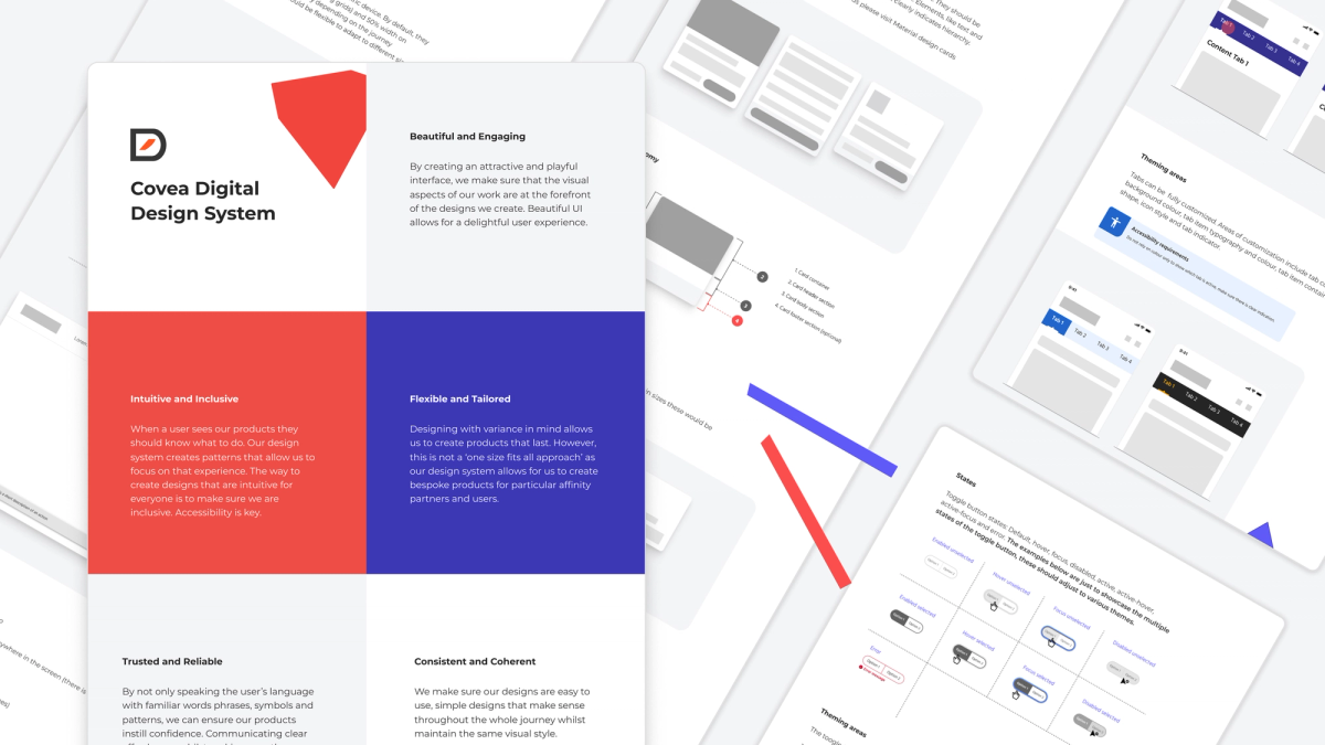 Covea – Design System Foundations project preview