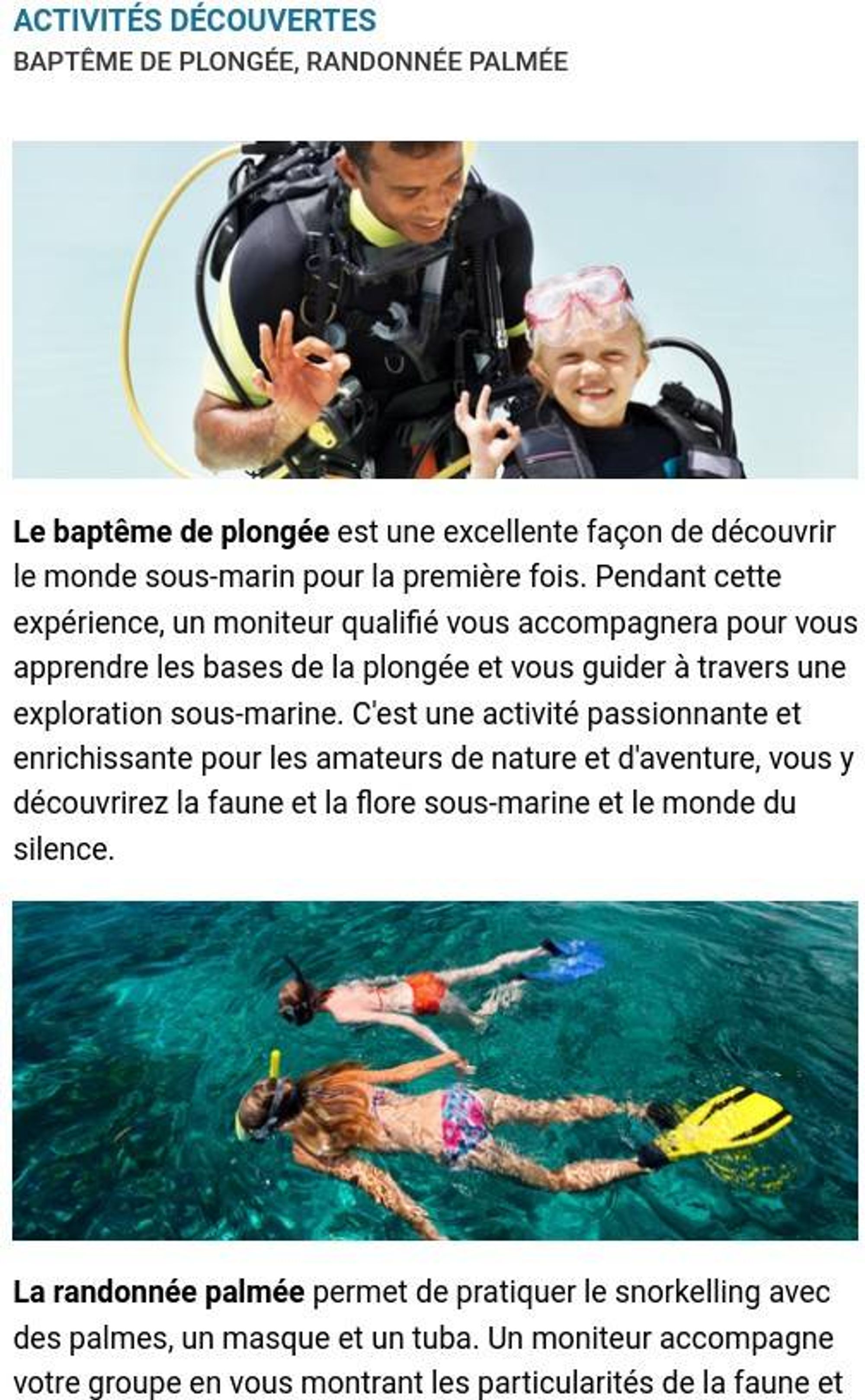 Fiche produit sur le catalogue de vente en ligne