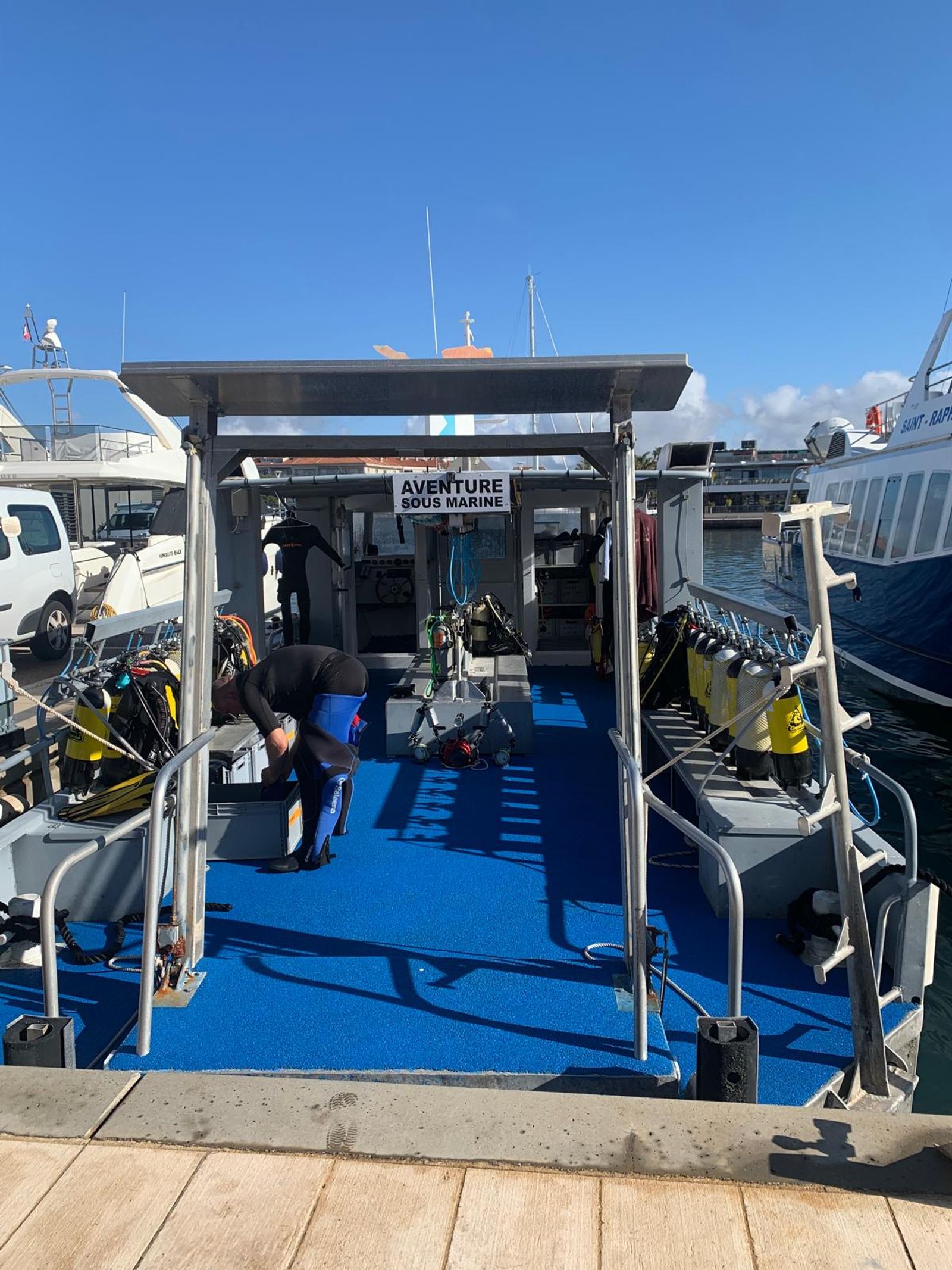 Bateau aventure sous-marine