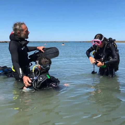 L’équipe de Les Joyeux Corsaires, Île d'Oléron