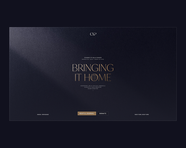 CYP Gala website