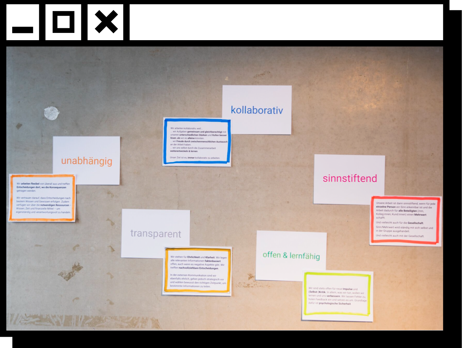 mindmatters Webentwicklung: partnerschaftlich, transparent, wertebasiert Werteorientierte Webagentur: Teamkultur bei mindmatters