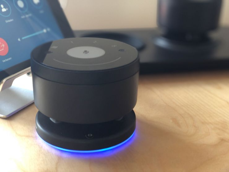 Bild eines Mikrofon-Lautsprecher-Systems