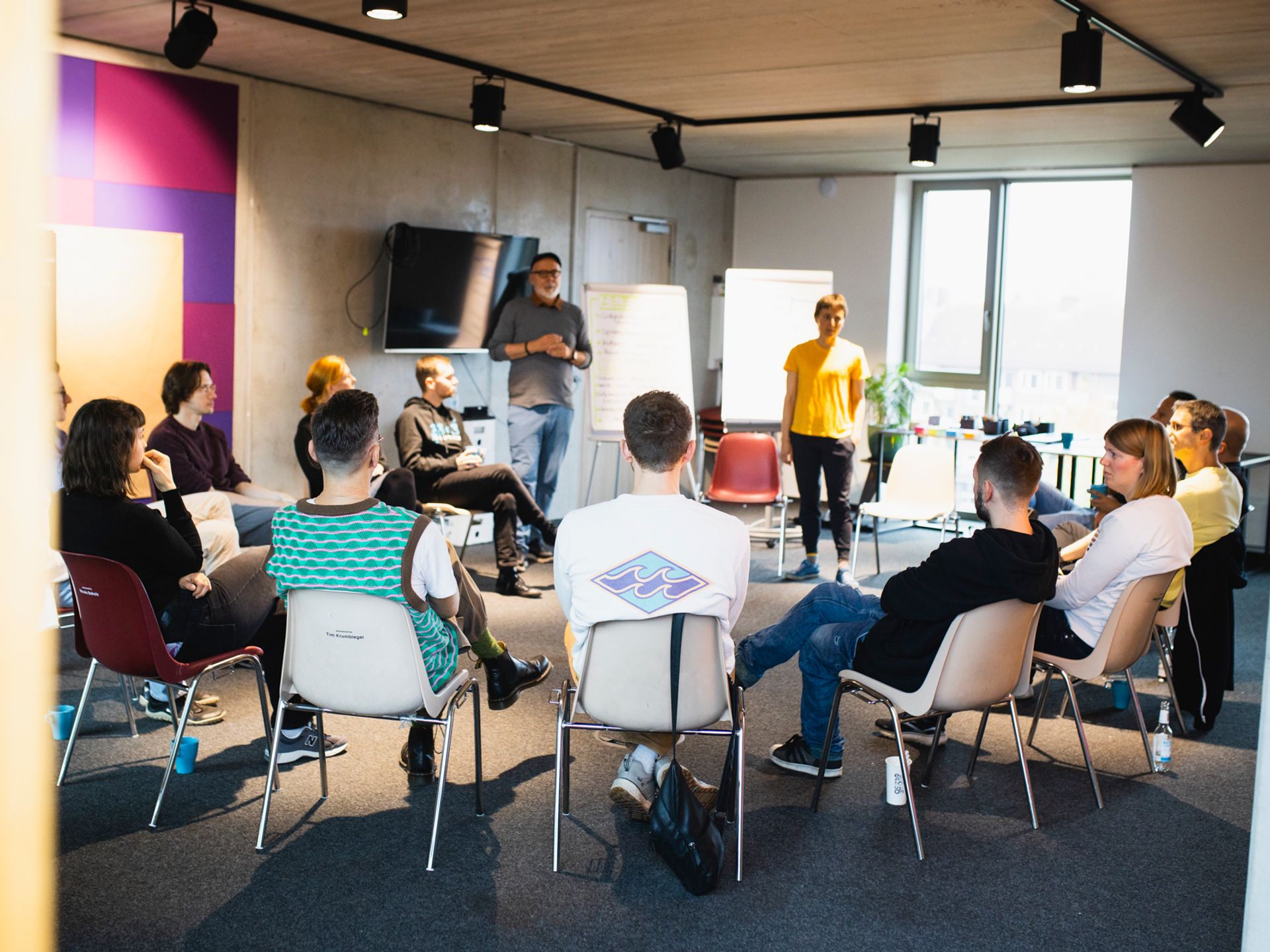 Der Werte-Workshop führte zu neuen Erkenntnissen und Teambuilding Unser Team im Werte-Workshop