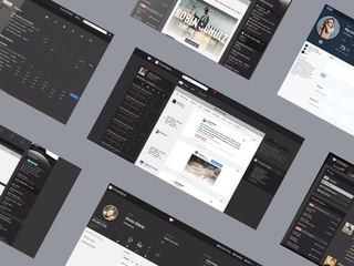 Interfaces der von uns entwickelten Webapplikation Storybox Interfacevarianten der von mindmatters entwickelten Software Storybox