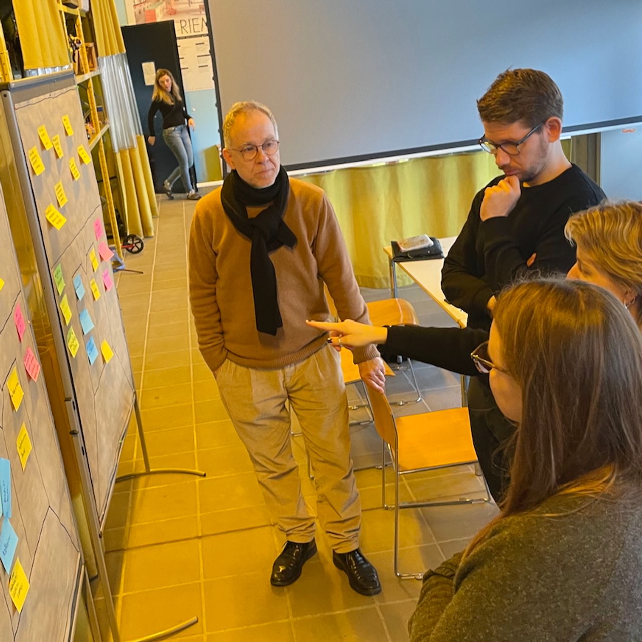 Mit Nutzer:innen Software entwickeln – agile Produktentwicklung aus Hamburg | mindmatters mindmatters aus Hamburg in gemeinsamer Konzeptionsphase mit Nutzer:innen zur Entwicklung digitaler Lösungen