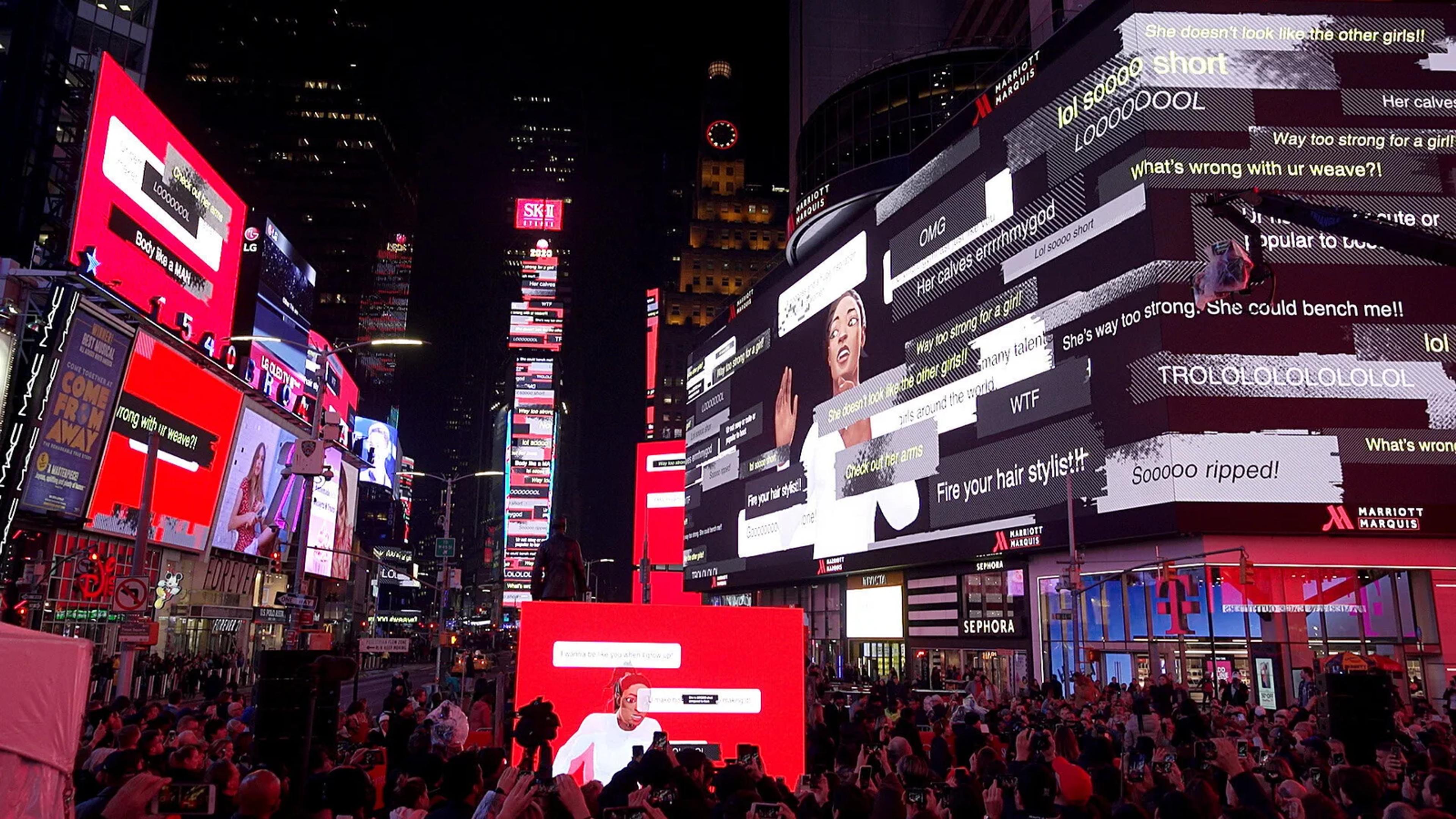 NY Times Square Takeover