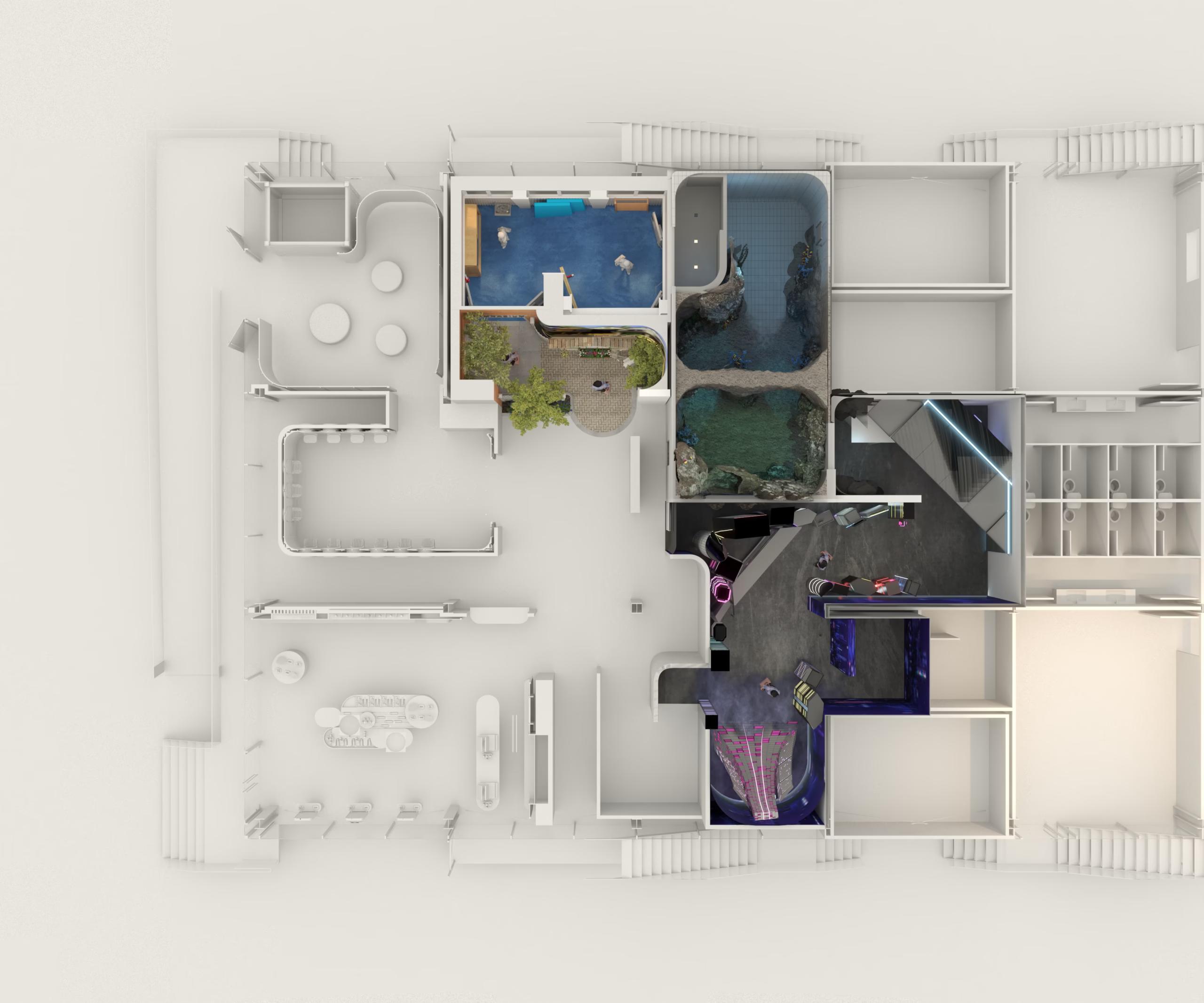 Pavilion internal map