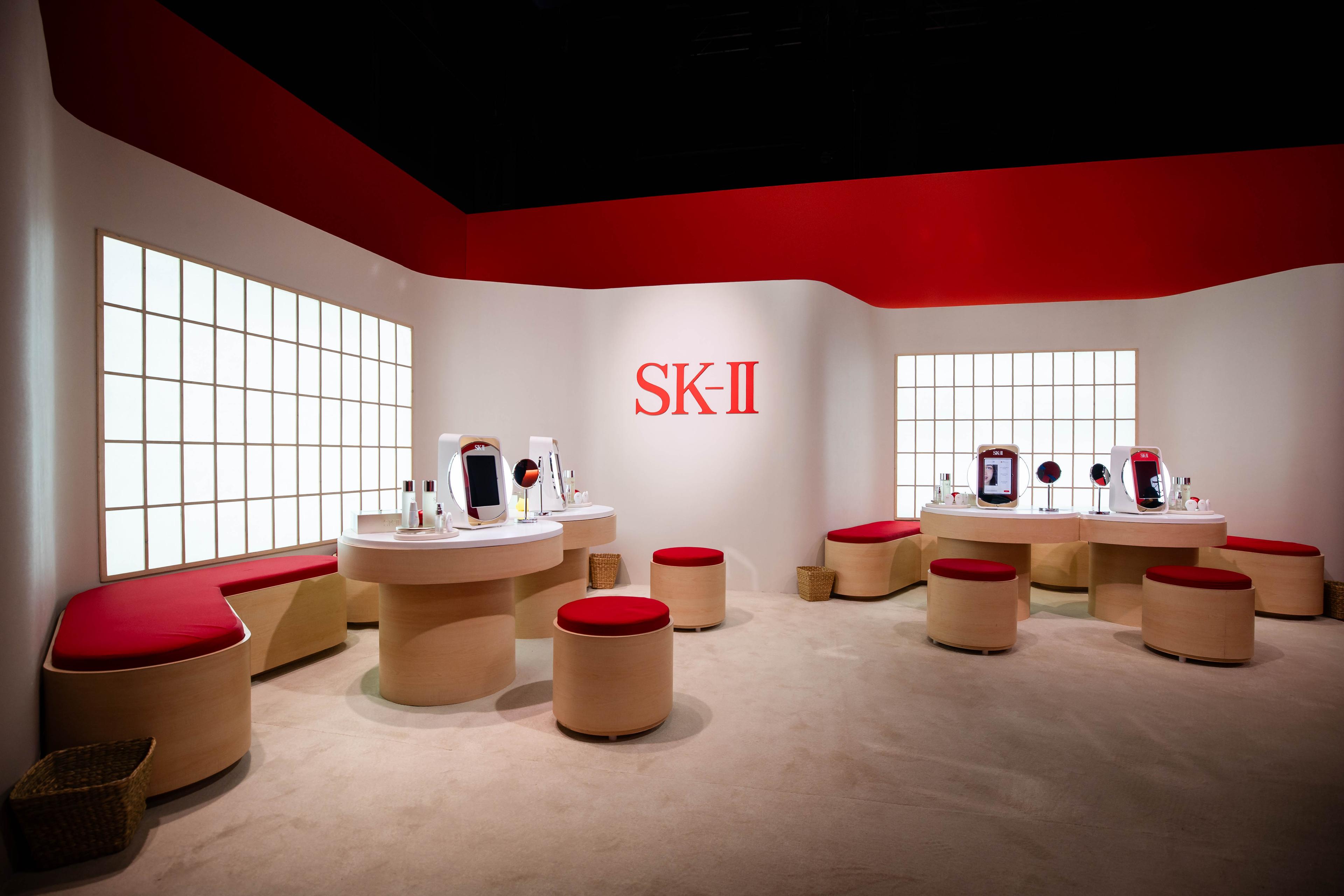 Discover Your Skin room - with SK-II's proprietary Magic Scan technology