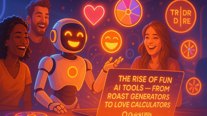 The Rise of Fun AI Tools — From Roast Generators to Love Calculators