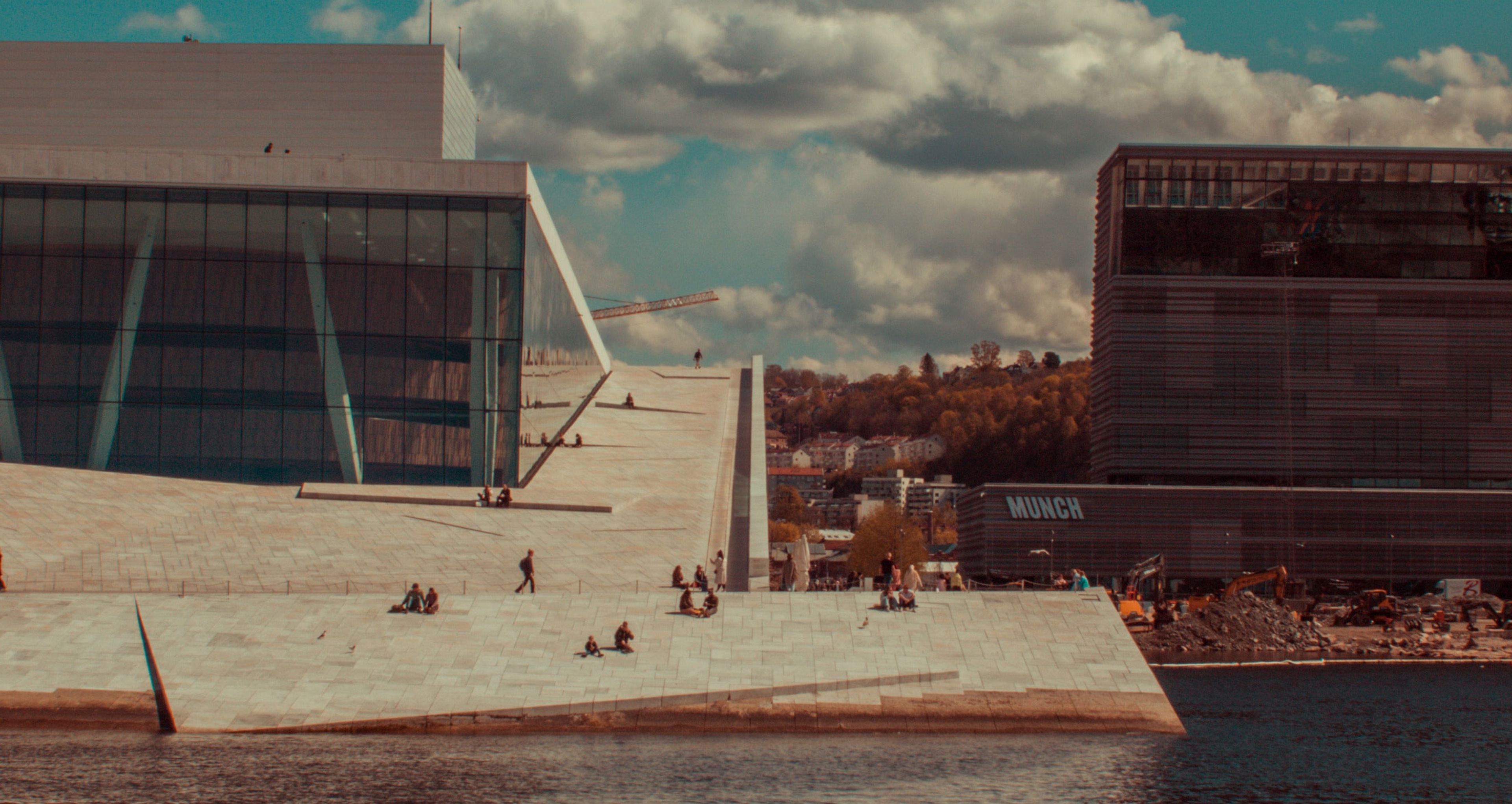 Photo by Thor Olason: https://www.pexels.com/photo/oslo-opera-building-seen-from-the-bay-15798094/