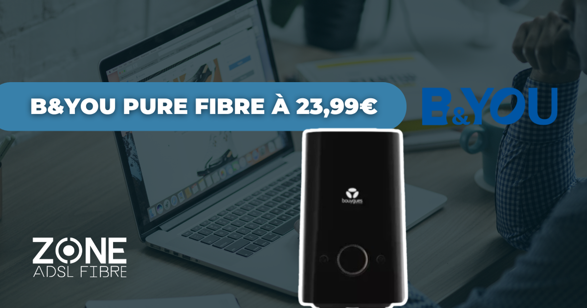You Fire Router B&You Pure Fibre : la box WiFi 7 sans engagement à 23,99€/mois