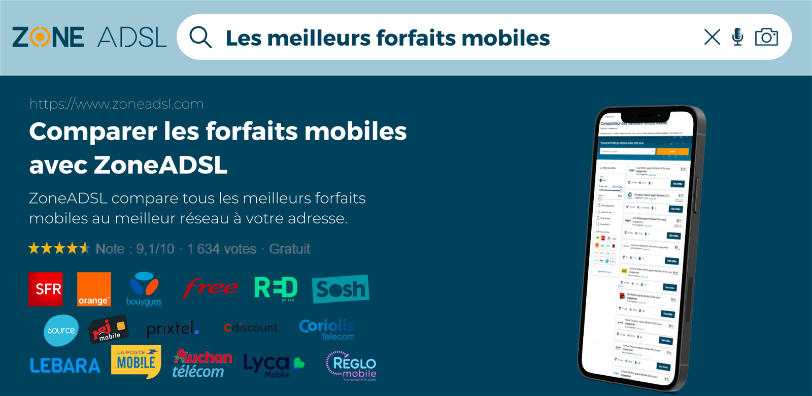 Offrez-vous un forfait mobile à moins de 5€ chez Syma Mobile ou Prixtel !