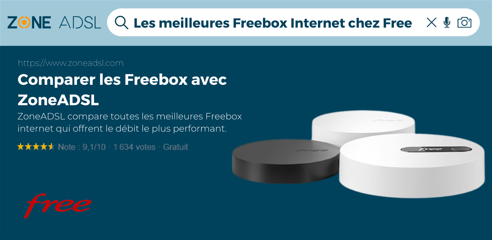 Offre Freebox : test et comparatif des box internet Free