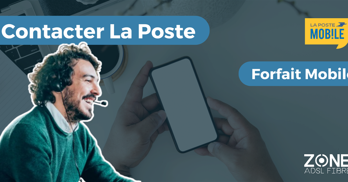 Contact service client La Poste Mobile : appeler le numéro 09 70 80 86 60