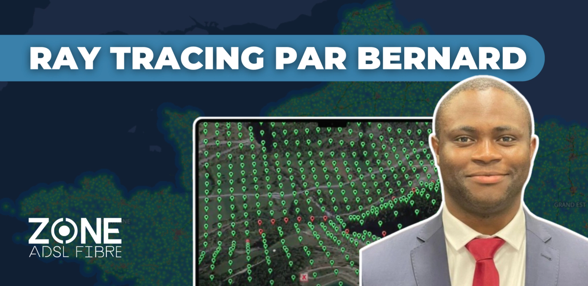 Carte couverture : innovations de Bernard en Ray Tracing chez Zone ADSL ...