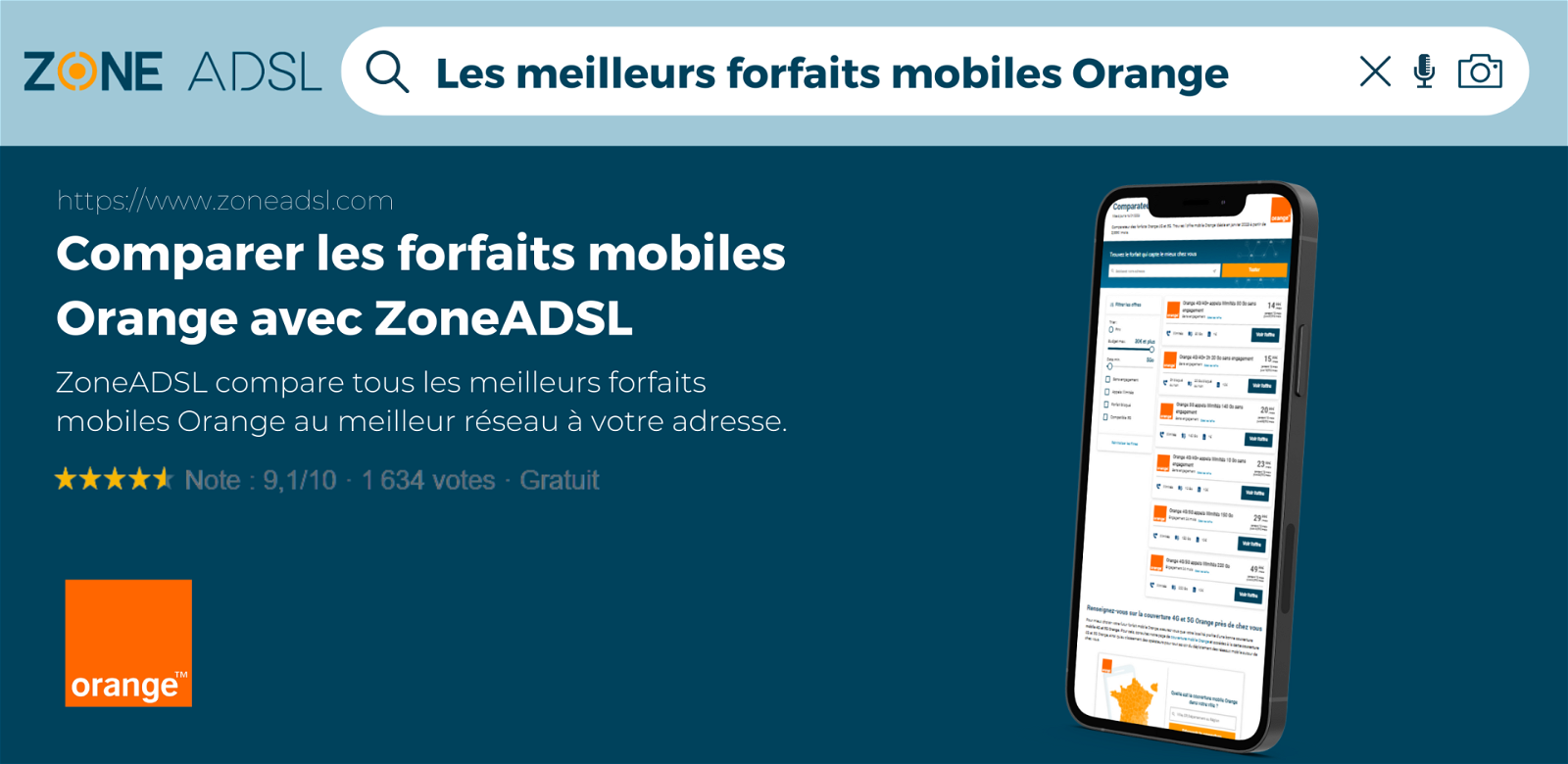 forfaits orange mobile