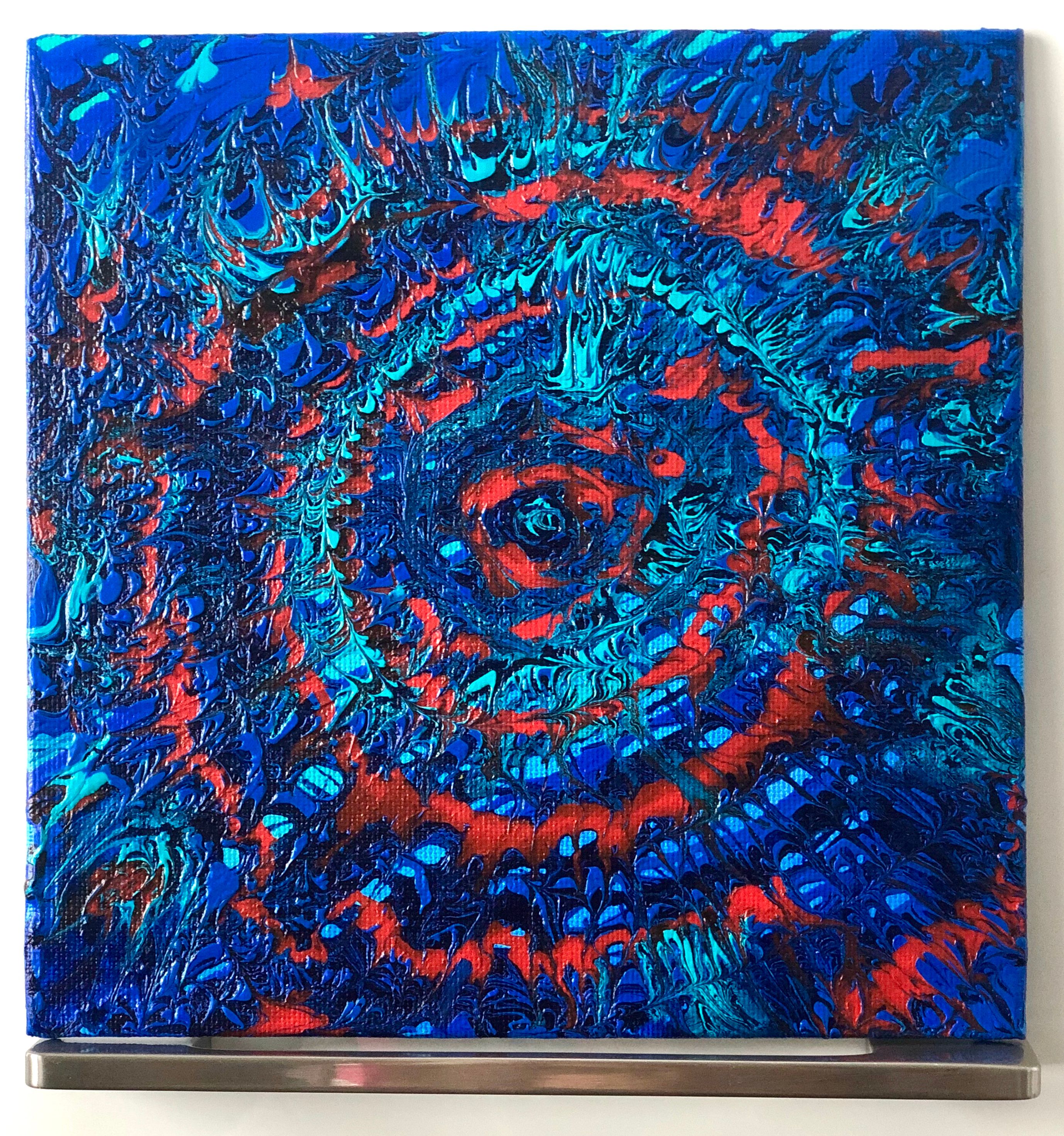 Red & Blue Swirls