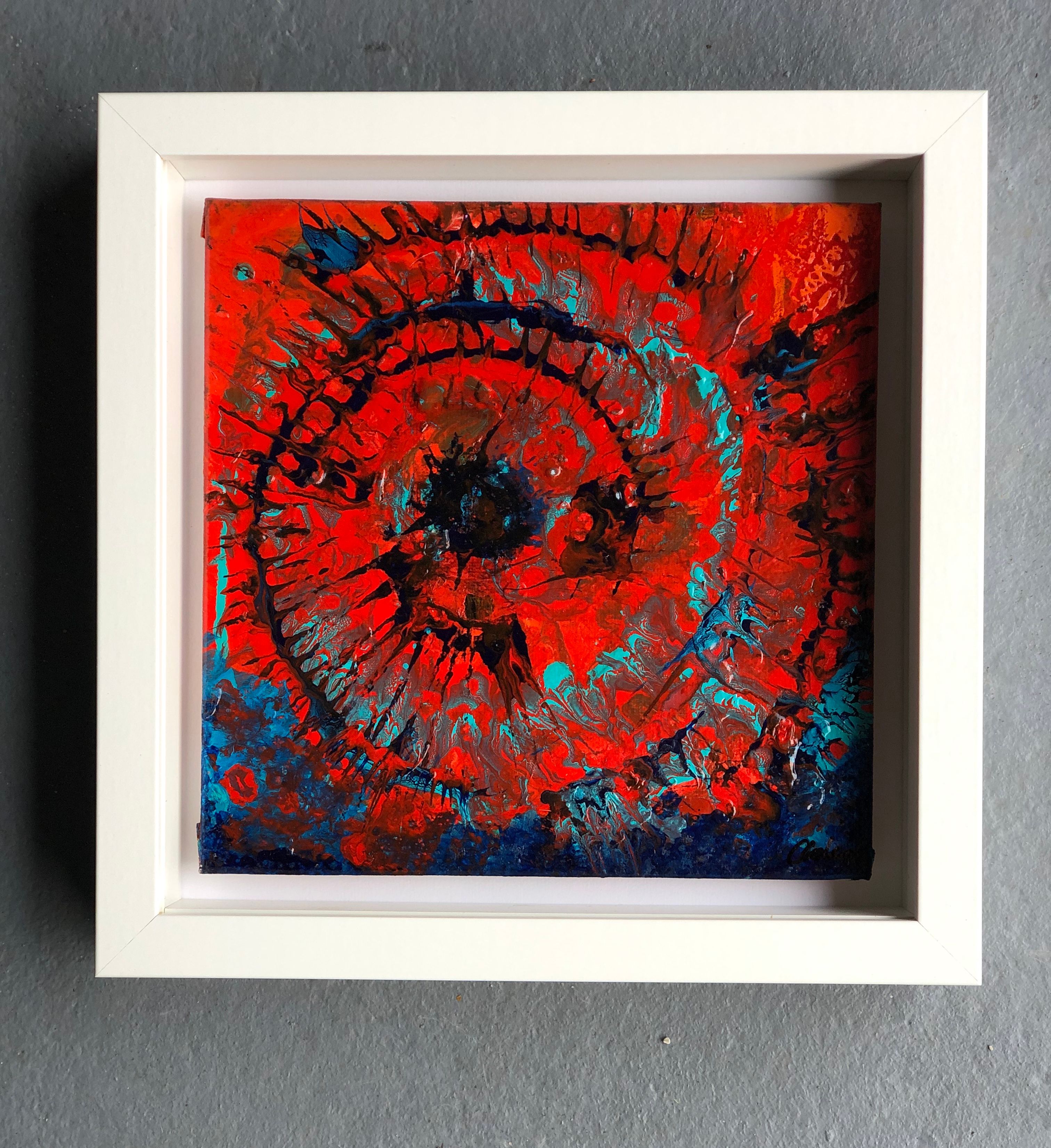 Red & Blue Swirls