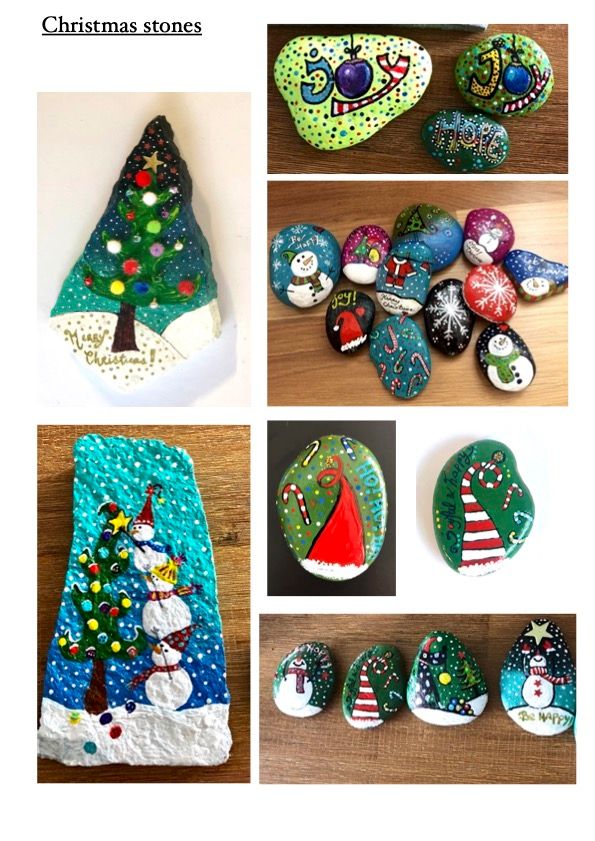 Xmas tree & Snowman