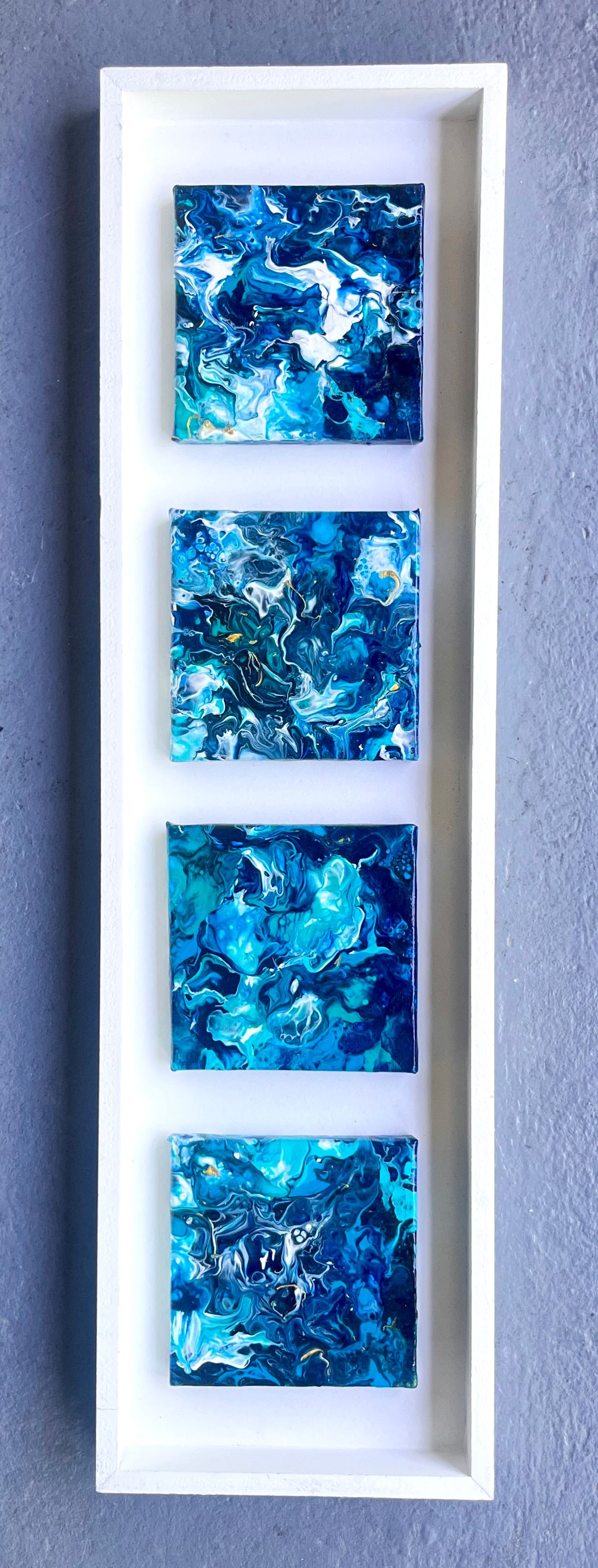 Blue bubbles