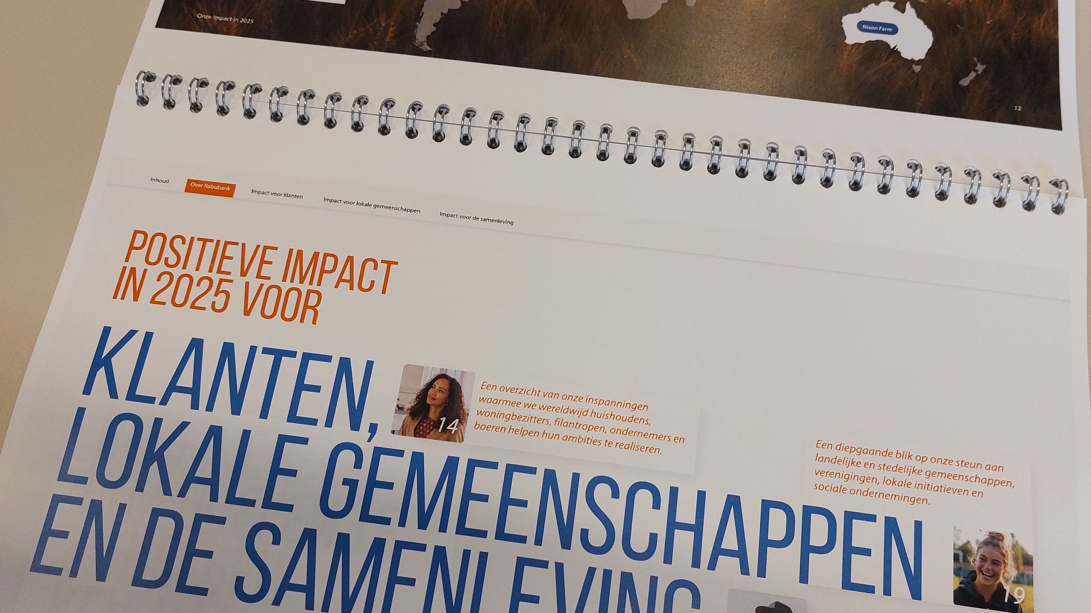 Foto van het impact magazine