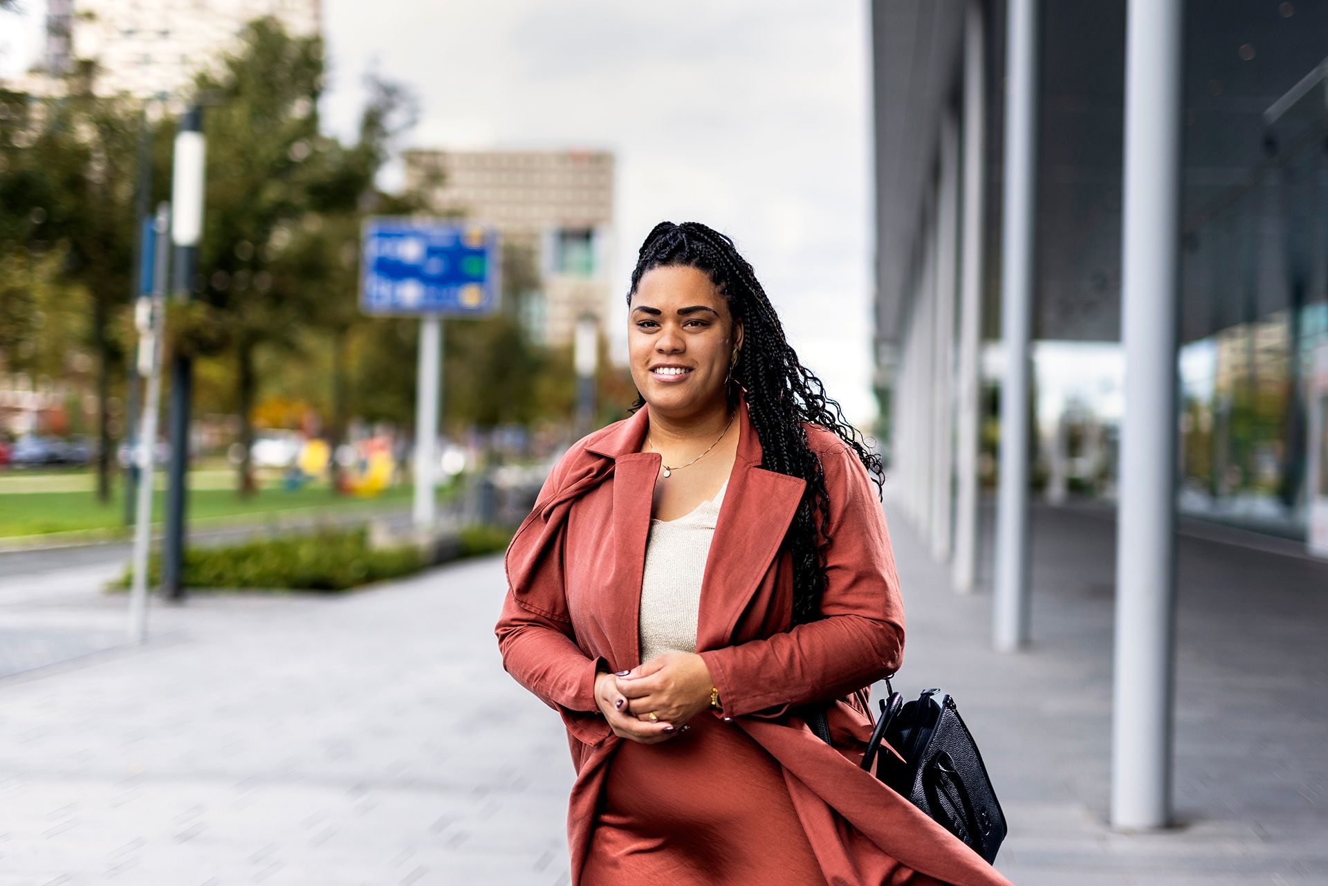 Portret van Dianara Verhoeven, Assistent Transaction Banker, voor Rabobank