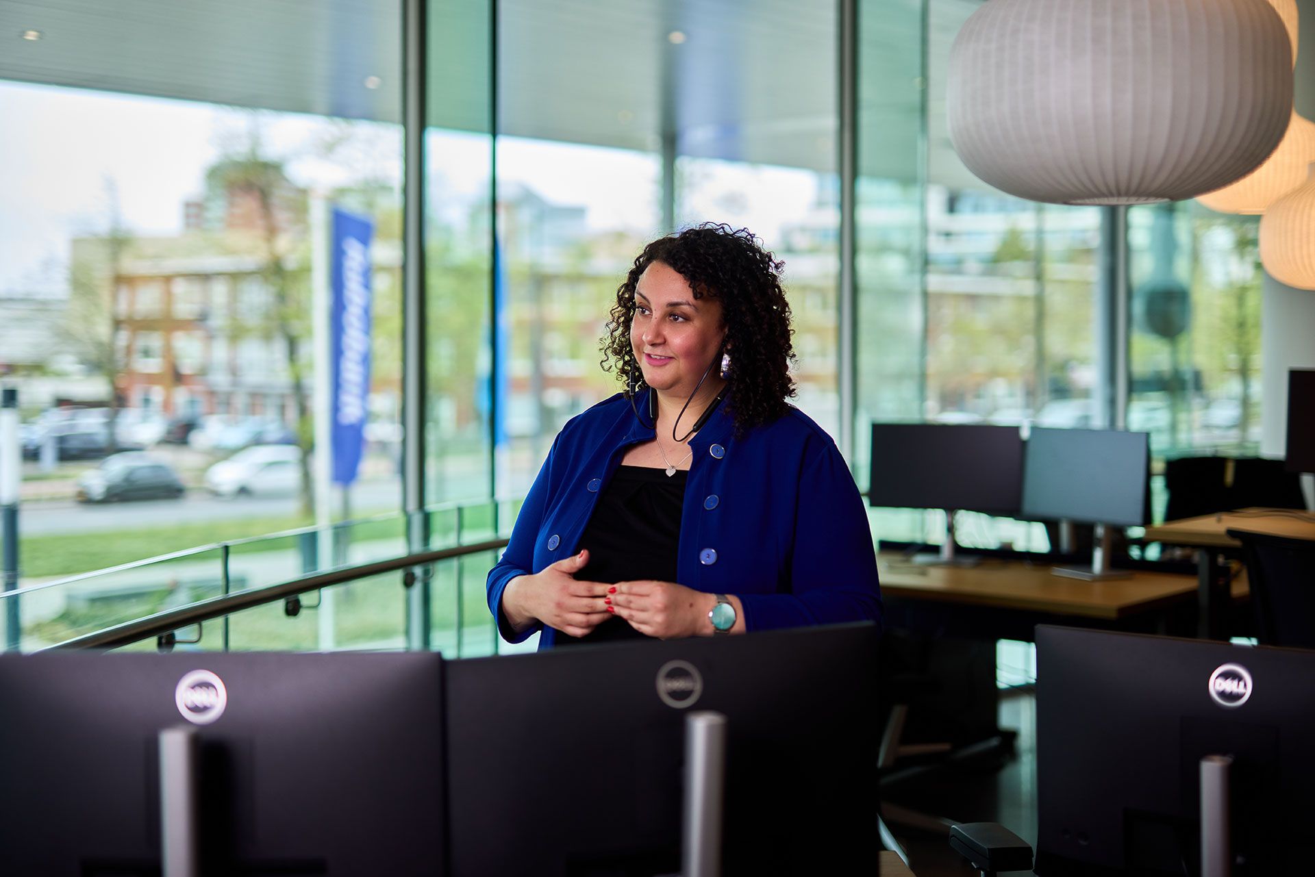 Portret Nadia - Adviseur Corporate Desk bij Corporate Clients Nederland (CCN) van Rabobank