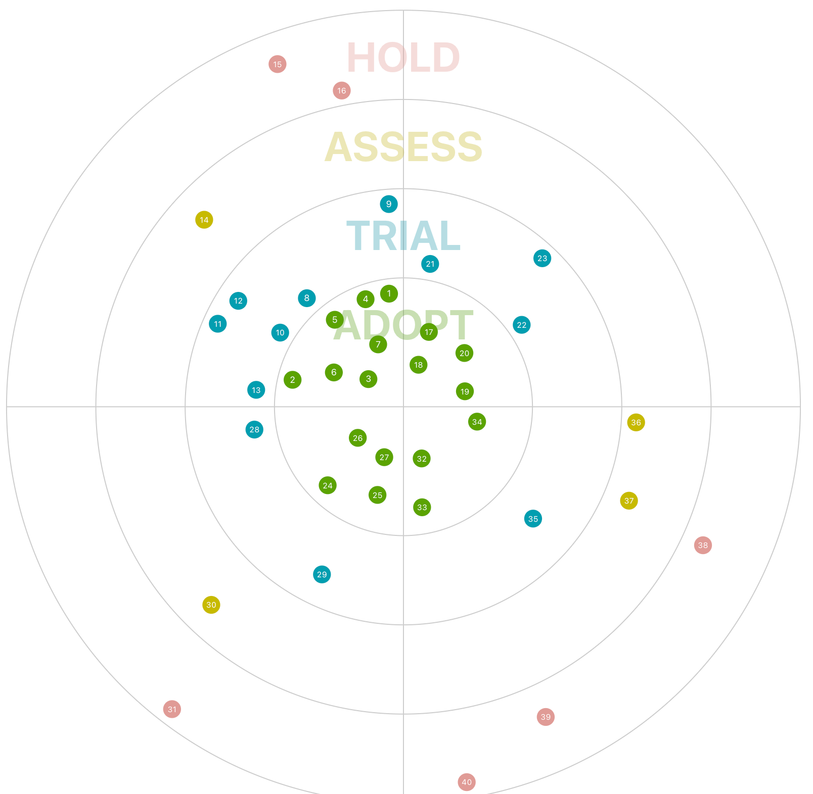 Screenshot Java Chapter Digital Platform Tech Radar  