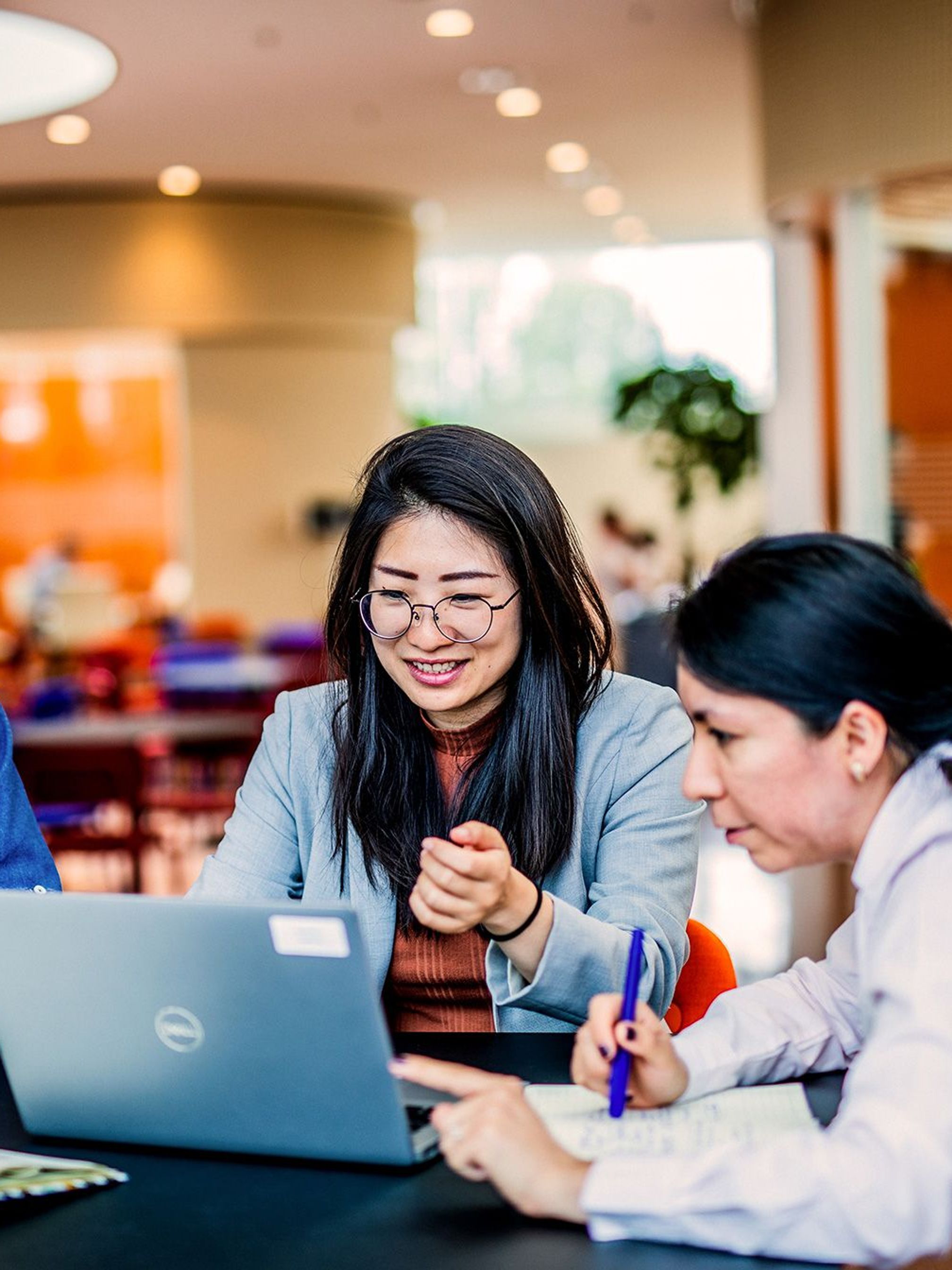 People working together in the office
