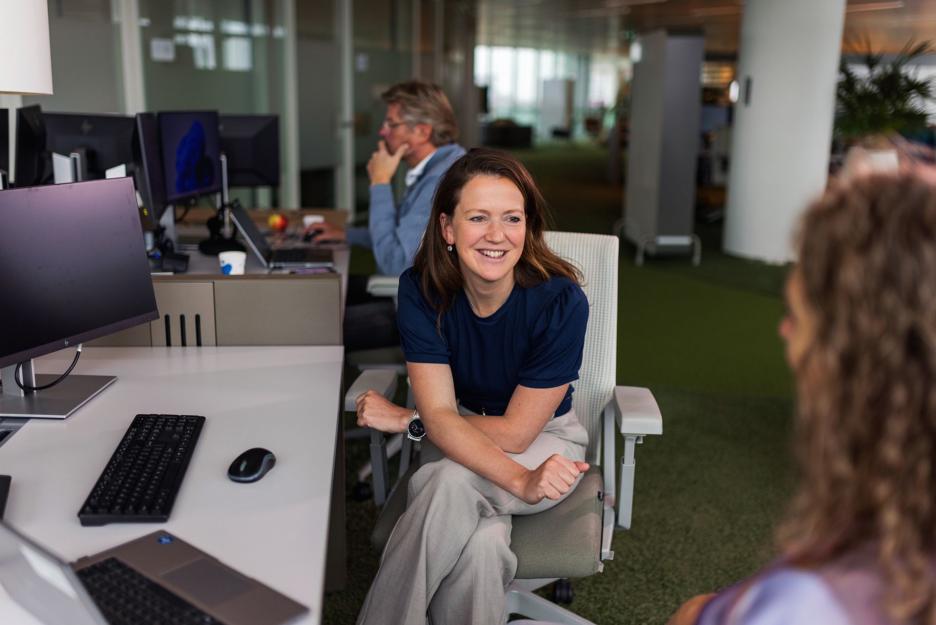 Sollicitatie in het Rabobank kantoor