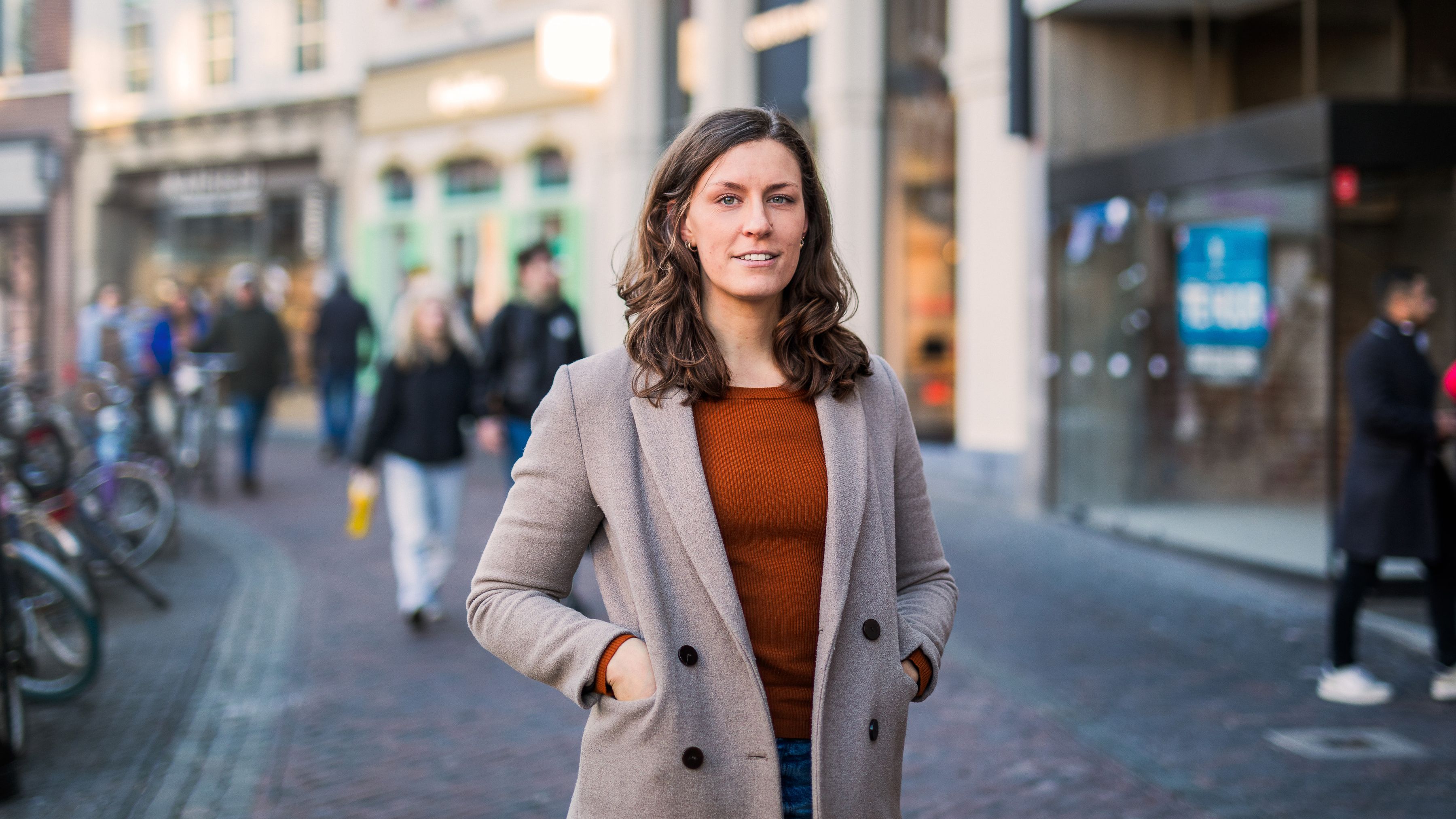 Danielle Rietkerk at the center of a shopping spree