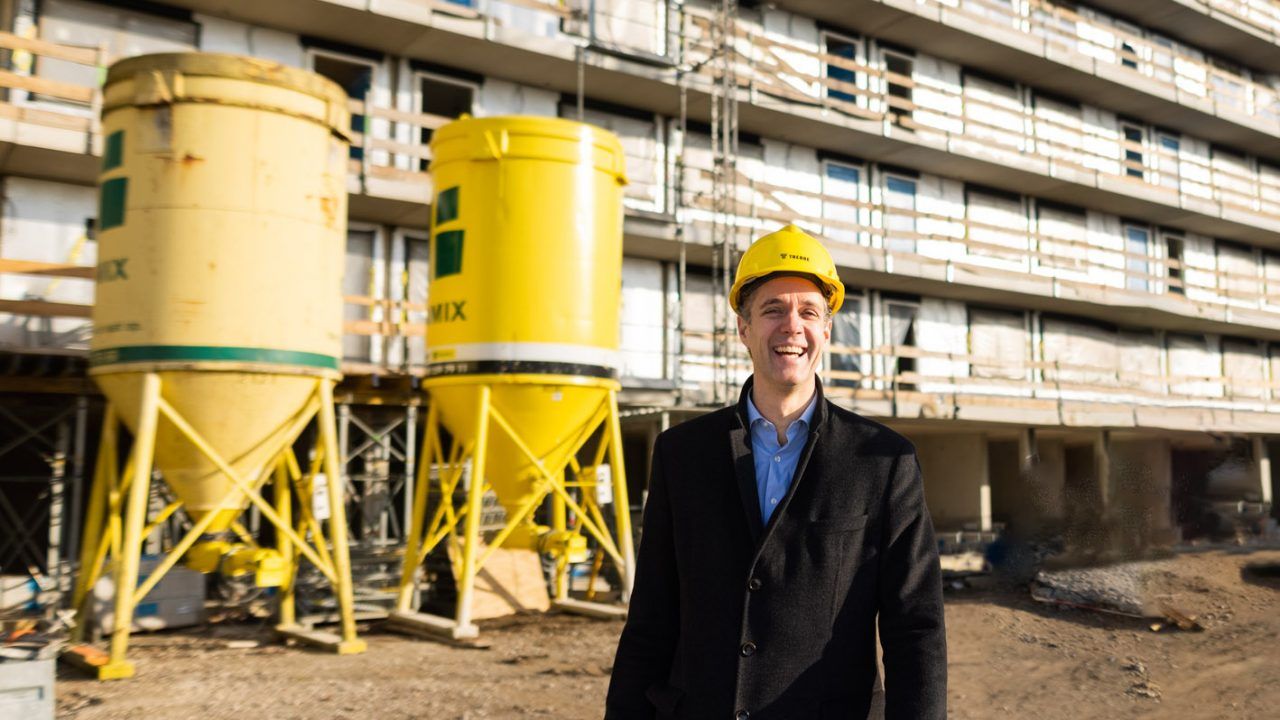 Huib de Mulder - lachend