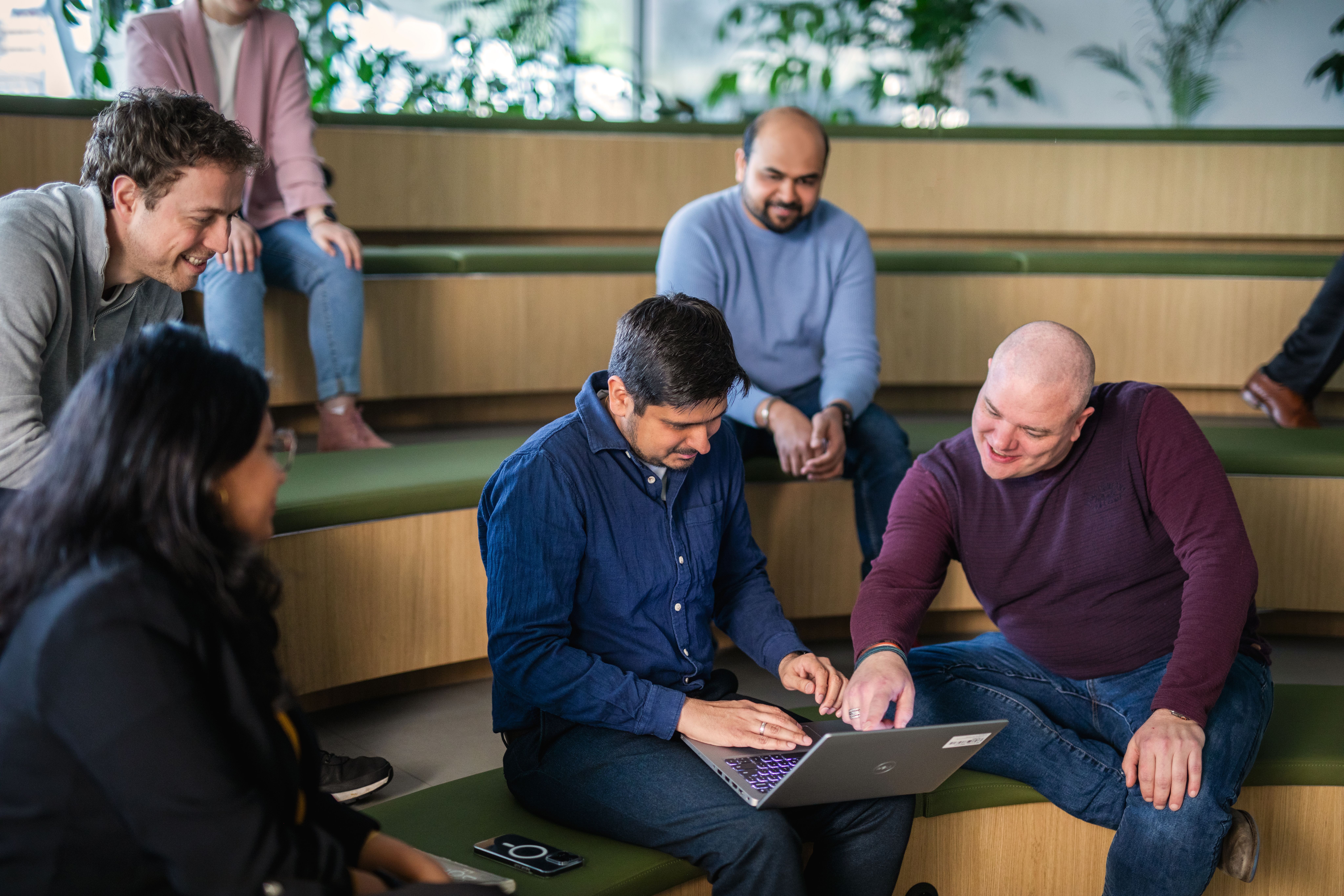 Ankit and Michael in a learning culture