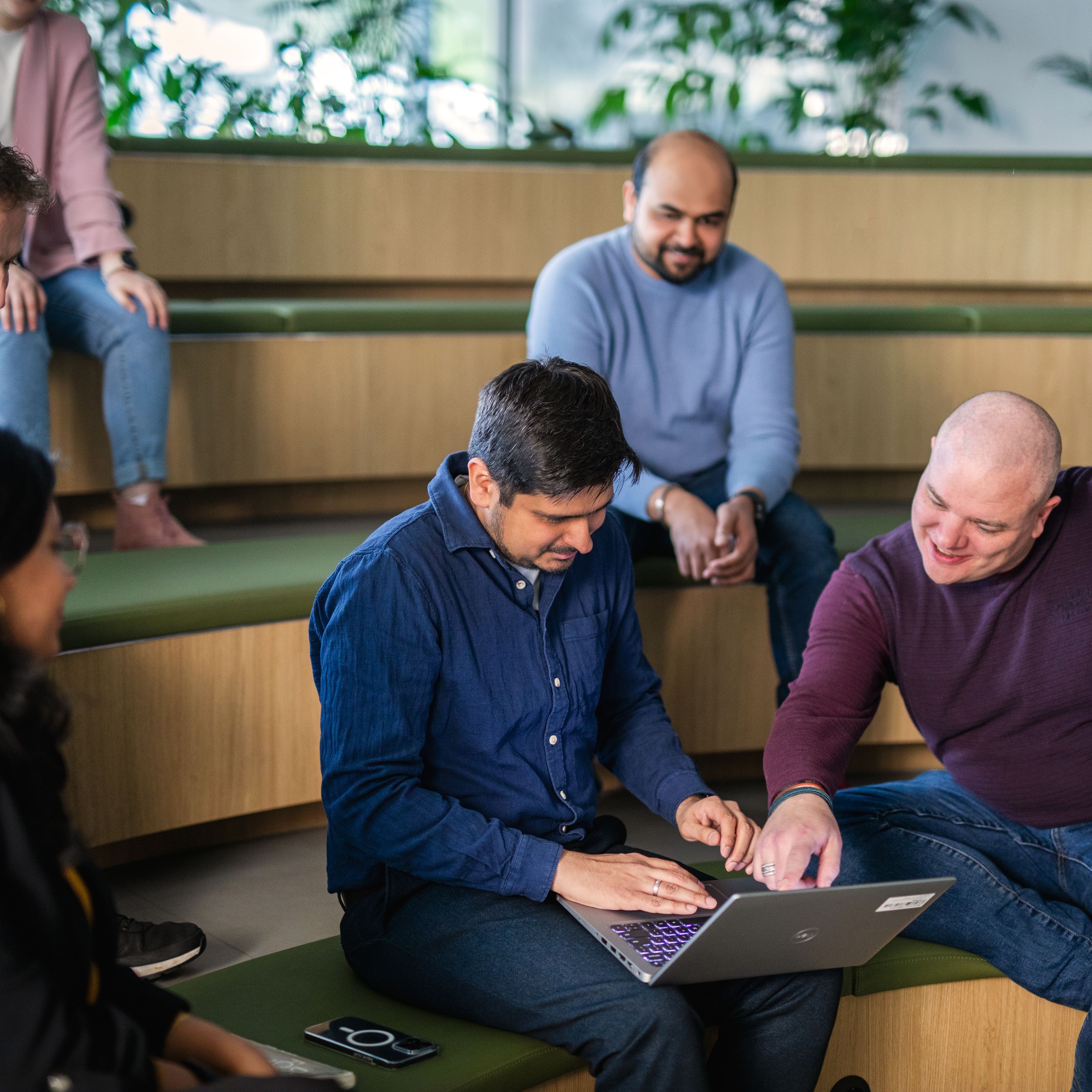 Ankit and Michael in a learning culture