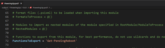 Figure 9: Functions that are available to the end user.