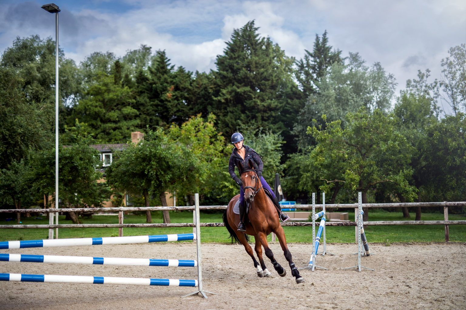 Women on horse
