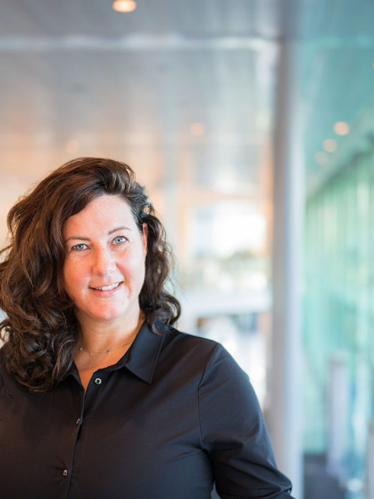 Nathalie van Olst - in centrale hal Croeselaan