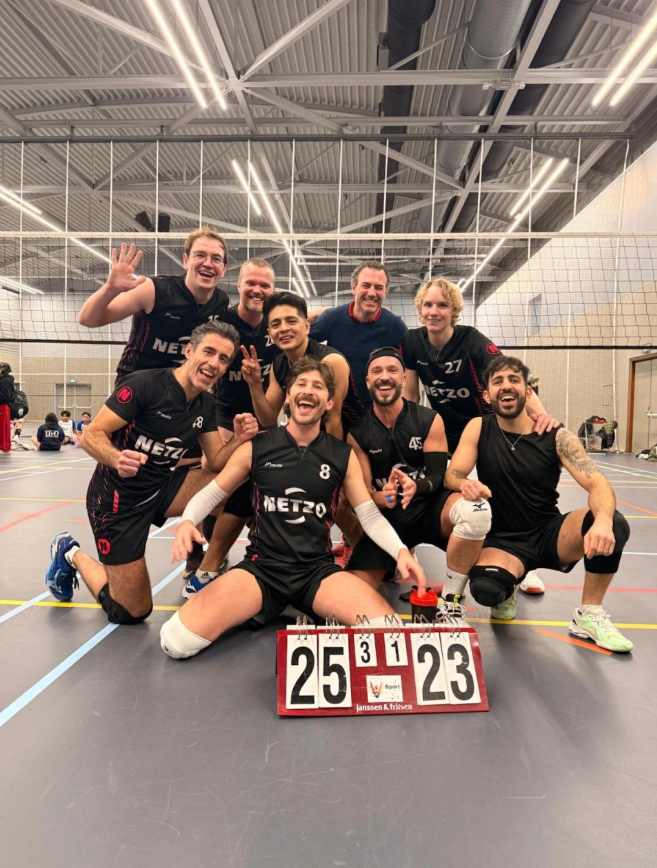 Andre en zijn sportteam