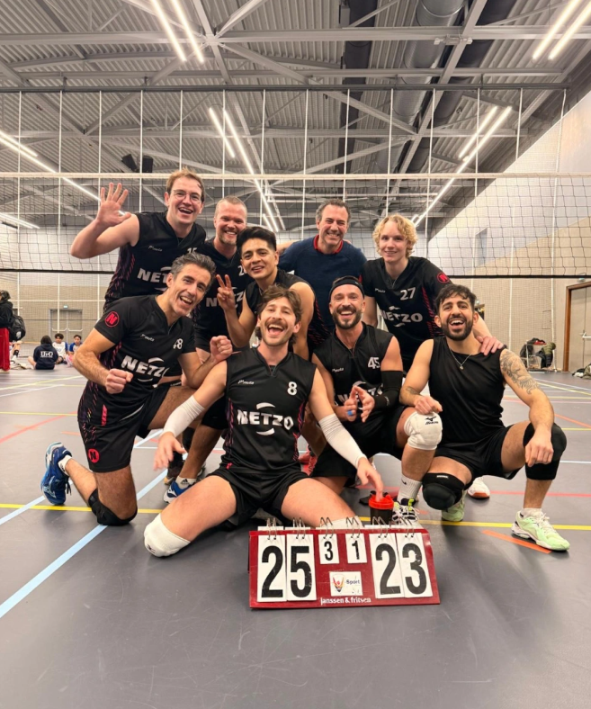 Andre en zijn sportteam