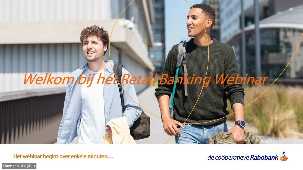 Rabobank trainees praten met elkaar