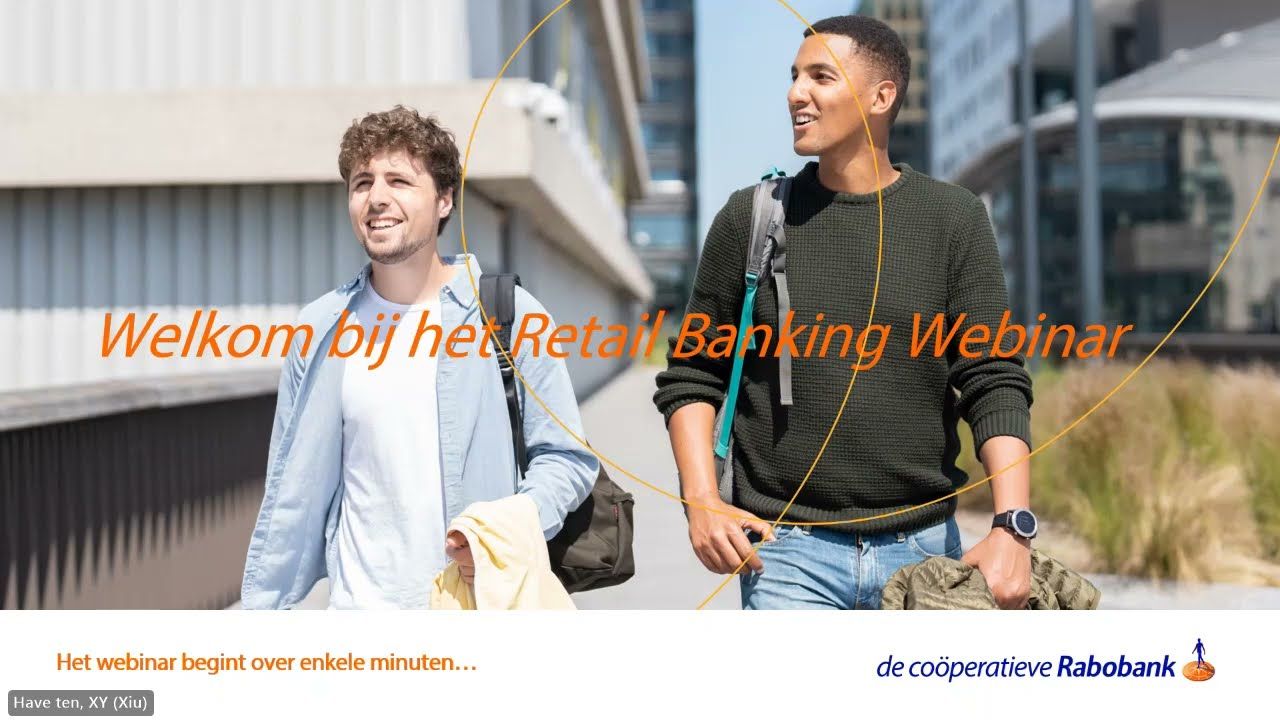 Rabobank trainees praten met elkaar