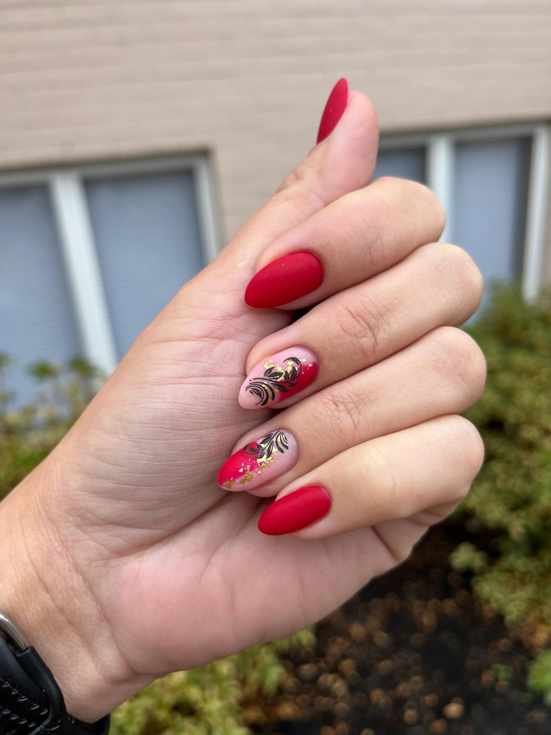 Nail art by Oksana Kafedzhy