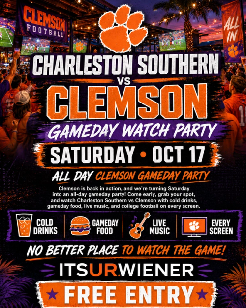 Charleston Southern vs Clemson Watch Party