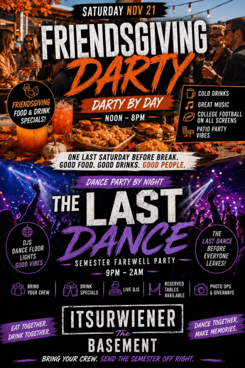 Friendsgiving Darty and The Last Dance