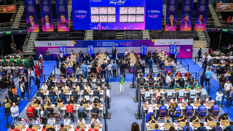 The FIDE World Rapid & Blitz Team Championships in Hong Kong.
