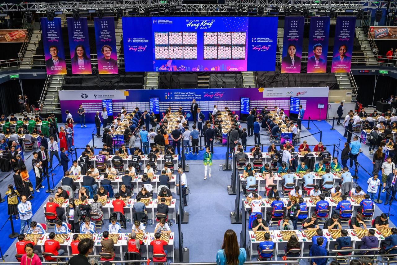 FIDE World Rapid & Blitz Team Championships 香港站。