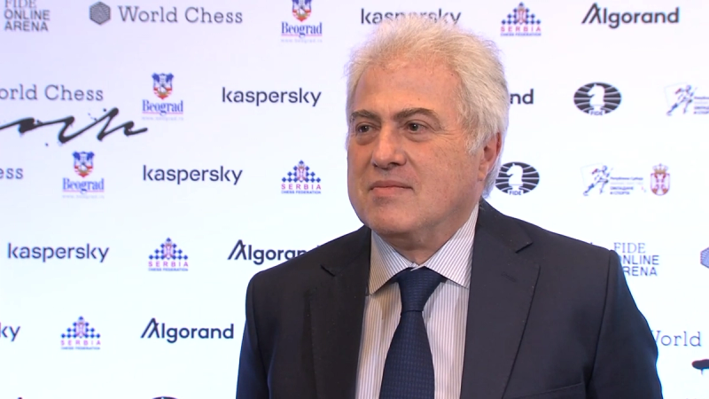 Ancien vice-président de la FIDE, le GM Bachar Kouatly.